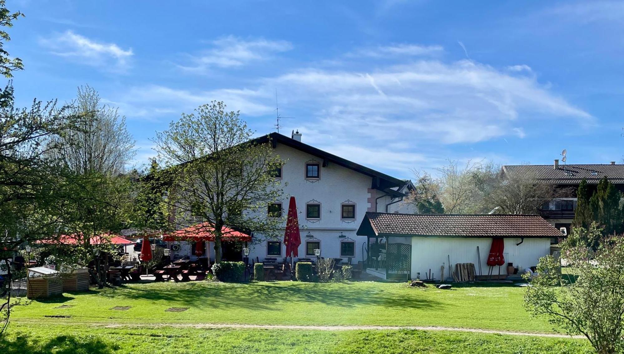 Gasthaus Zur Post Breitbrunn am Chiemsee Buitenkant foto
